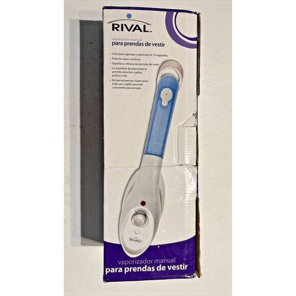 Rival Handheld Garment Clothes Steamer with Attachments & manual  11570 tested‎ - Picture 8 of 11